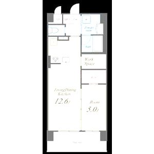 フェリスシエロ堺の間取り図