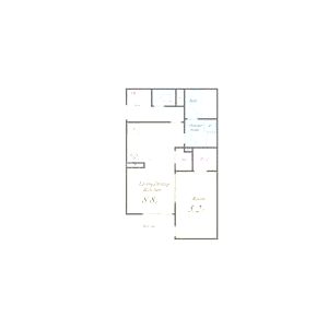 ツーブリッジの間取り図