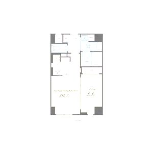 ハピネスガーデン新大阪の間取り図