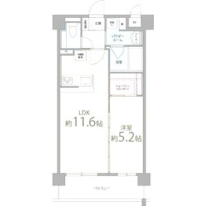 Grandir 豊島の間取り図