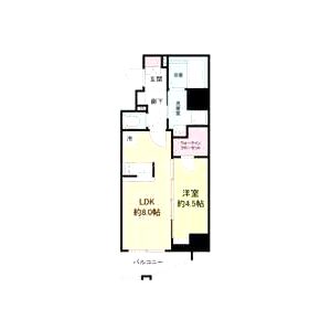 THE HUB MIYAKOJIMAの間取り図