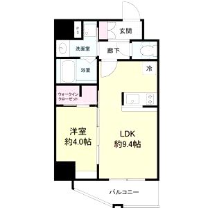 THE HUB MIYAKOJIMAの間取り図