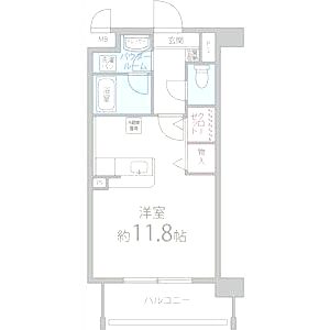 サクシード胤の間取り図