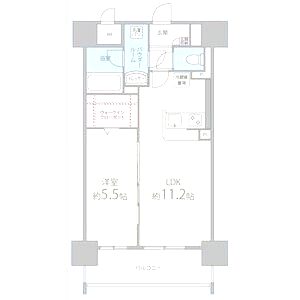 グランシャリオ(関目)の間取り図