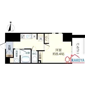 グラン長久茨木の間取り図