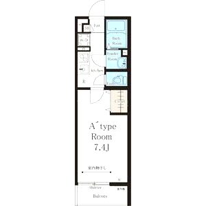リブリ・茨木春日IIの間取り図