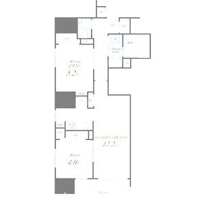 JASPER御堂筋本町の間取り図