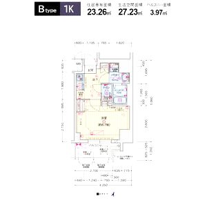 ソルテラスOSAKA塚本の間取り図