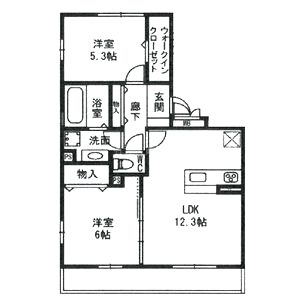 D-room セピアコート鳳の間取り図