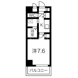 プレジール灘の間取り図