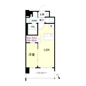 ブランシエスタ南吹田パークサイドの間取り図