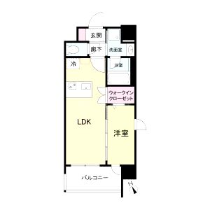 ブランシエスタ南吹田パークサイドの間取り図