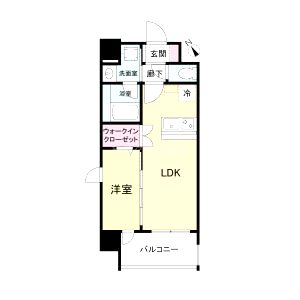 ブランシエスタ南吹田パークサイドの間取り図