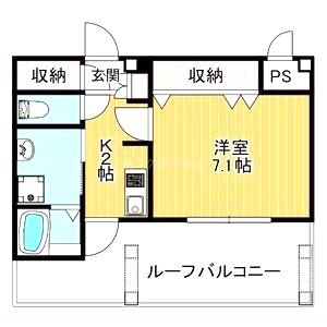 ダブルツリー7番館の間取り図