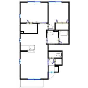 シャトーヴァレンシアの間取り図