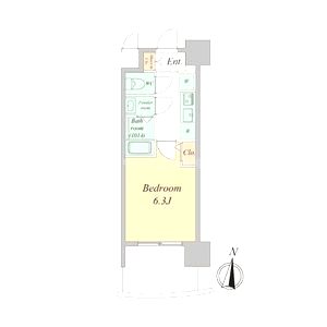 セレニテ新大阪アリエの間取り図