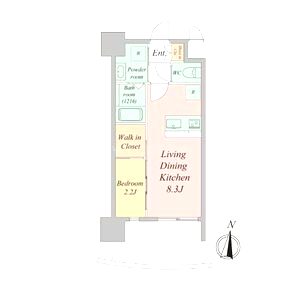 セレニテ新大阪アリエの間取り図