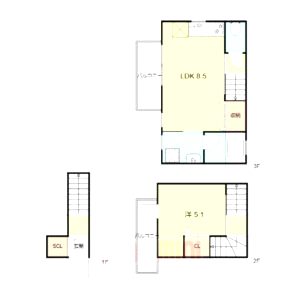 Royal Residence 大和田パークフロントの間取り図