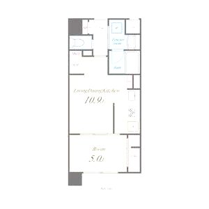クロスフロント十二所線の間取り図
