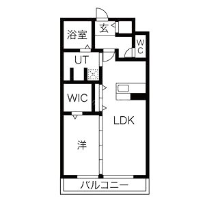 ソラーレ名神町の間取り図