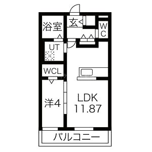 フォンターナ飾磨の間取り図