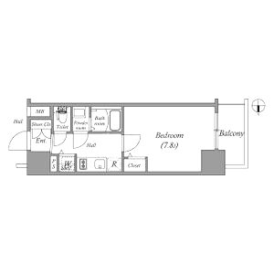 メインステージ大阪NorthGateIの間取り図
