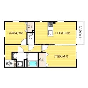 riviere 庄の間取り図