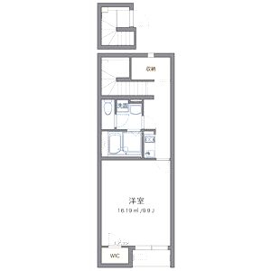 レオネクストコンフォートパレスの間取り図