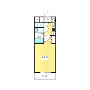 エスリードレジデンス都島シティフロントの間取り図