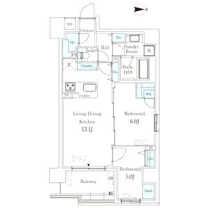STANDZ河原町五条の間取り図