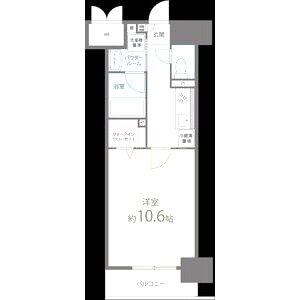 エル・イソベ三宮の間取り図