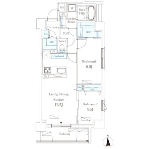 STANDZ西院の間取り図