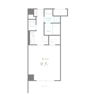 ラ・ビィNAKAZENの間取り図