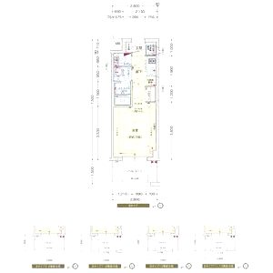 プレサンス大阪城公園ネクサスの間取り図