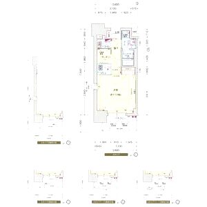 プレサンス大阪城公園ネクサスの間取り図