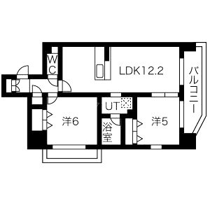 ジュネファーレIの間取り図