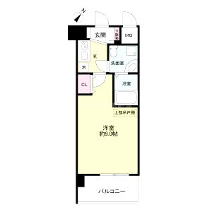 CASSIA十三の間取り図