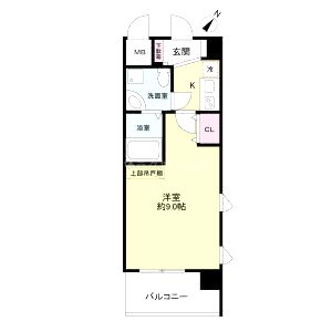 CASSIA十三の間取り図