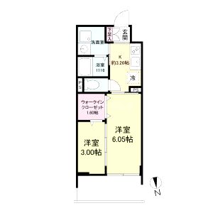 WORVE吹田江坂の間取り図