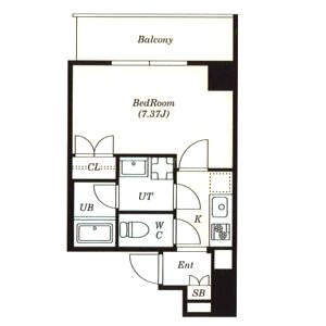 S-FORT江坂Salitaの間取り図