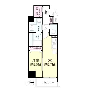 ソルテラス本庄西クレアストの間取り図