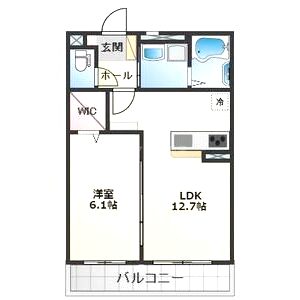 シエスタ別館Southの間取り図