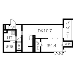 N’s courtの間取り図