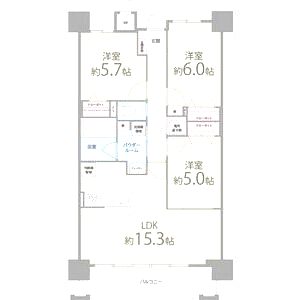 アヴァンセ姫路の間取り図