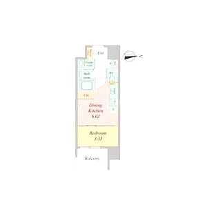 ブランシエスタ森ノ宮の間取り図