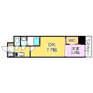レーヴメゾン出屋敷の間取り図