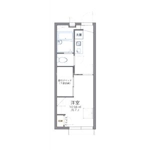 レオパレス神港の間取り図