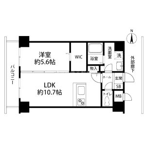 ABUNDANT IMAZATOの間取り図