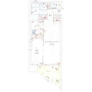 クリスタルグランツ梅田IIの間取り図