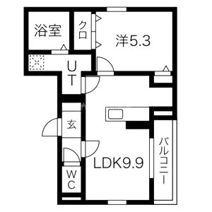 プリメーロ明石の間取り図